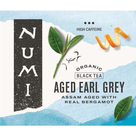 NUMI ORGANIC TEA Aged Earl Grey Black Tea, PK100 30170